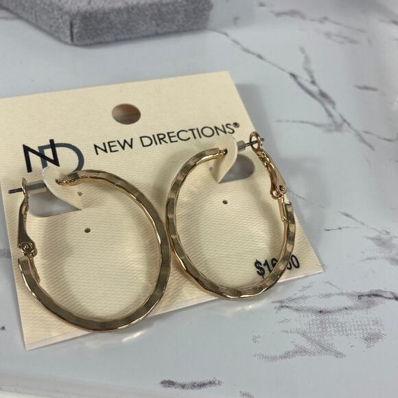 New Directions Hoop Earrings - Picture 1 of 1